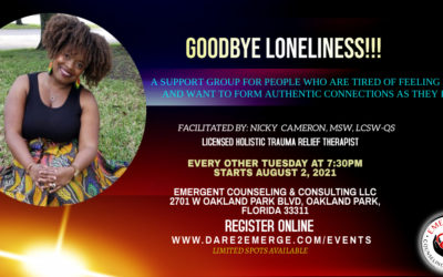 GOODBYE LONELINESS SUPPORT GROUP!!!